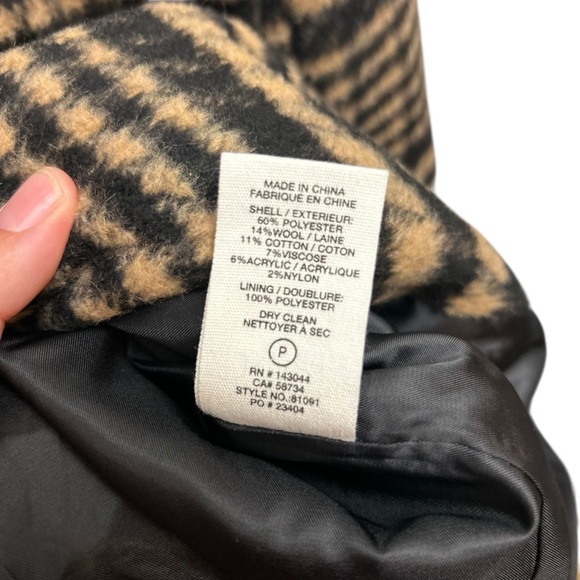 Anthropologie Avec Les Filles Houndstooth Coat - Picture 16 of 16